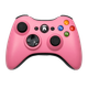 Геймпад Бездротовий RMC Xbox 360 Pink - зображення 1