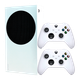 Набір Консоль Microsoft Xbox Series S 512GB White + Геймпад Бездротовий Microsoft Xbox Series Robot White - зображення 1