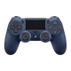 Геймпад Бездротовий Sony PlayStation 4 DualShock 4 Version 2 Midnight Blue Б/У - зображення 1