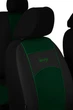 Чохли на авто Seat Cordoba, Сеат Кордоба 1993-2002 (повний набір) екошкіра універсальні Standart (011-111) Зелений - зображення 4