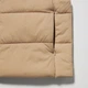 Теплый жилет короткий женский Uniqlo 383486938 XL Бежевый (1159784455) - изображение 4