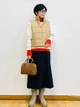 Теплый жилет короткий женский Uniqlo 383486938 XL Бежевый (1159784455) - изображение 9