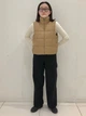 Теплый жилет короткий женский Uniqlo 383486938 XL Бежевый (1159784455) - изображение 10