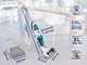 Акумуляторний миючий пилосос Leifheit Regulus Aqua PowerVac 2в1 пилососить та миє підлогу одночасно, Гарантія 6 міс - изображение 2