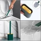 Силиконовый ершик для унитаза с крепление на стену и пол Toilet Brush Зеленый GS-4641-1 - изображение 5