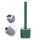 Силиконовый ершик для унитаза с крепление на стену и пол Toilet Brush Зеленый GS-4641-1 - изображение 8