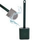 Силиконовый ершик для унитаза с крепление на стену и пол Toilet Brush Зеленый GS-4641-1 - изображение 9