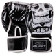 Перчатки для бокса и единоборств на липучке Zelart Skull Fight Gear 5493 8 унций Black-White - изображение 1