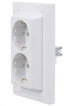Розетка двойная с заземлением Schneider Electric Asfora Белый EPH9900121 - изображение 2