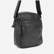 Сумка-мессенджер мужская кожаная Tiding Bag M56-2004A Черная - изображение 6