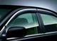 Дефлекторы окон ветровики Infiniti QX56 (Z62) 2010-2013 Хром Молдинг (Cobra) - на Инфинити QХ56 - изображение 1
