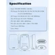 Адаптер сетевой Ldnio A6573C 5USB/1Type-C PD65W/QC3.0 белый - изображение 8