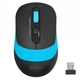 Мышка беспроводная A4-Tech Fstyler FG10S бесшумная 4кн 2000dpi черно-синяя - изображение 1