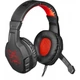Наушники с микрофоном Defender 64505 Cujo 95дБ 32Ом проводные 2м черно-красные - изображение 1
