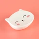 Мыльница МВМ MY HOME Cute cat Белая (BA-20 WHITE) - изображение 2