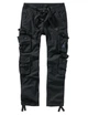 Брюки Brandit Pure Slim Fit Black (S) - изображение 1