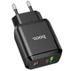 Зарядное устройство Hoco N5 Favor PD20W (QC3.0 + USB + TypeC) Black (33082) - изображение 3