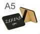 Ценник ACRY деревянный А5 210х148 мм меловой с подставкой (24096) - изображение 1