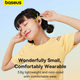 Бездротові Навушники Baseus True Wireless WM02 Plus 5.3 Bluetooth 50 годин роботи Чорний - зображення 6