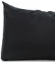 Комплект постельного белья Эней-Плюс Двуспальный 175x210 см Luxe-0025 черный Microfiber (4820001412222) - изображение 5
