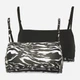 Бюстгальтер без косточек хлопковый Calvin Klein Underwear 822611840 XS Черный 2 шт. (1159785469) - изображение 11