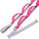 Лента для растяжки Record Stretch Strap My Fit 1796 14 петель Grey-Pink - изображение 3