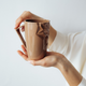 Фарфоровая чашка "геометрия" Zguro ceramics, 350 мл, латте - изображение 2