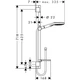 Гарнітур душовий HANSGROHE RAINDANCE SELECT E 26620000, хром - зображення 2