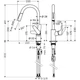 Смеситель для кухни HANSGROHE FOCUS 31815000 - изображение 2