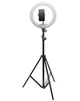 Селфі лампа та LED освітленням Bluetooth 12" YQ-320A light set (Kit2) | 170cm Stand, Plug Powered, 3000-6500K - зображення 1