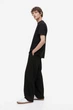 Футболка H&M Regular Fit S чорний 0685816002 - изображение 4