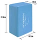 Блок для йоги PowerPlay 4006 Yoga Brick Синий (PP_4006_Blue_Yoga_Brick) - изображение 2