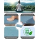 Коврик для йоги PowerPlay 4010 PVC Yoga Mat 173 x 61 x 0.6 см Зелений (PP_4010_Green_(173*0,6)) - изображение 4