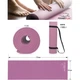 Килимок для йоги PowerPlay 4010 PVC Yoga Mat 173 x 61 x 0.6 см Рожевий (PP_4010_Rose_(173*0,6)) - зображення 10