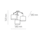 Люстра TK LIGHTING 6553 ALBERO WHITE - зображення 4