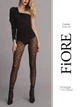 Колготки з вінтажним візерунком Fiore Carrie 30 Den 4 Чорний (Арт 0087) - зображення 1