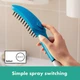 Душевая лейка HANSGROHE DogShower с кнопкой 63мм пластик синяя 26640540 - изображение 5