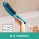 Душевая лейка HANSGROHE DogShower с кнопкой 63мм пластик синяя 26640540 - изображение 6