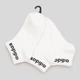 Набор мужских носков коротких хлопковых Adidas T Lin Ankle HT3451 40-42 3 пары White (4066746427866) - изображение 1