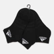 Набор мужских носков коротких хлопковых Adidas C Spw Ank IC1277 46-48 3 пары Black (4066746286715) - изображение 1
