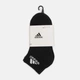 Набор мужских носков коротких хлопковых Adidas C Spw Ank IC1277 46-48 3 пары Black (4066746286715) - изображение 2