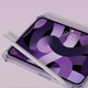 Чехол-книжка BeCover TPU Edge для Apple iPad Air 5 (2022) 10.9" с креплением для стилуса Apple Pencil Purple (BC_708774) - изображение 4