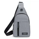 Cумка через плече Чоловіча нагрудна слінг Крос-боді Grey - зображення 1