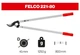 Сучкорез Felco 221-80 обводной&nbsp; - изображение 2