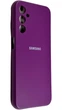 Чехол Soft Case на Samsung Galaxy A24 баклажановый - изображение 2