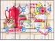 Набір для вишивання за нанесеною на канву схемою Cozy kitchen. AIDA 14CT printed 56*44 см - зображення 3