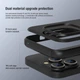 Протиударний чохол Nillkin Matte Pro для Apple iPhone 15 Pro Max Black - зображення 6