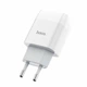 Сітчастий зарядний пристрій HOCO C73A Glorious dual port charger White - зображення 1