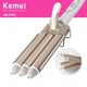Плойка потрійна Kemei KM-1010 Hair Curlers 45 Вт(IS33) - зображення 4
