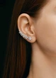 Сережки зі срібла 925 з фіанітами (АРТ. №6018) Dadiverin Jewelry - зображення 3